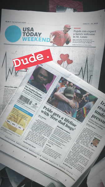 One Of My Photos Was On The Cover of USA Today!