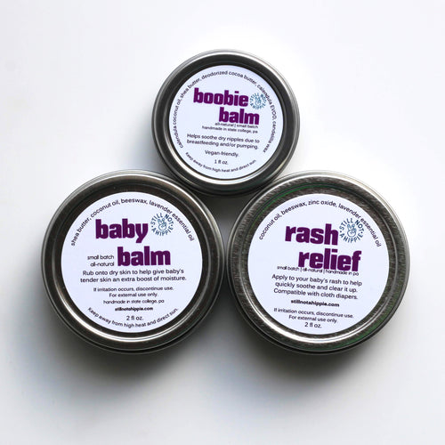 baby & mama bundle #2 - 2oz | baby balm, boobie balm, rash relief